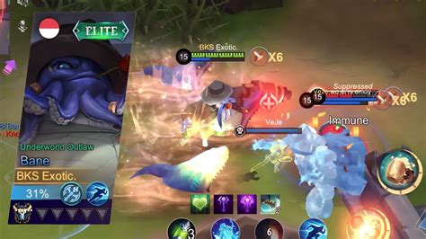 Bane With Pro Teammates Survival Mode Mobile Legends Youtube