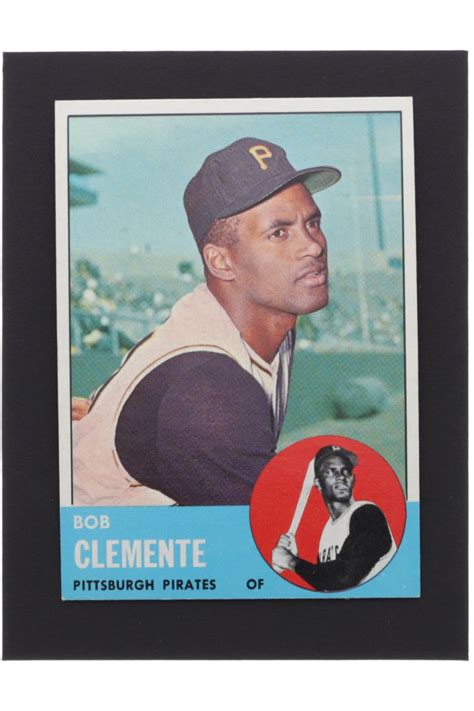 Roberto Clemente 1963 Topps 540 Pristine Auction