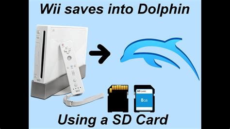 How To Import Wii Saves Into Dolphin Emulator With A Sd Card Youtube