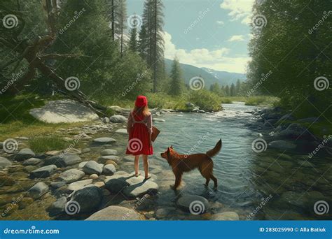 Little Red Riding Hood. A Fairy Tale, By Charles Perrault, The Brothers ...
