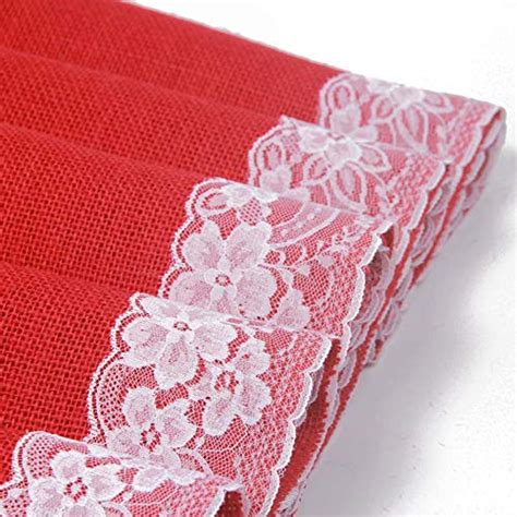 Burlap Lace Table Runner A Must Have For Your Rustic Home Jutemill