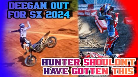 Haiden Deegan Out Supercross 2024 Season From Injury Hunter