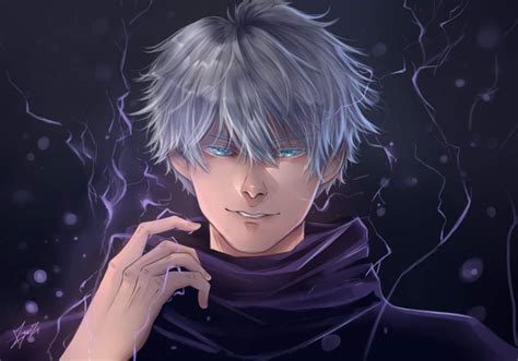 Jujutsu Kaisen Gojo Satoru Fanart Anime Amino