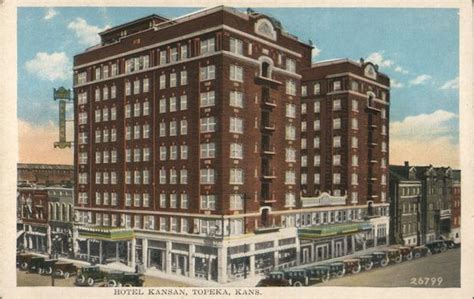 Hotel Kansas Topeka, KS Postcard