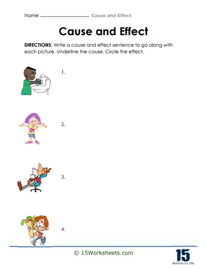 Cause And Effect Worksheets 15