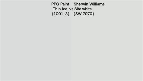 Ppg Paint Thin Ice Vs Sherwin Williams Site White Sw