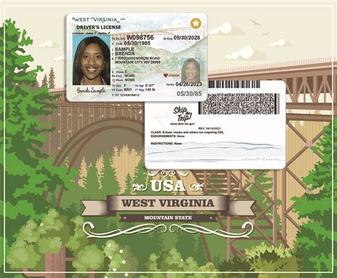 West Virginias Drivers License Id Card Have A New Design Keesing