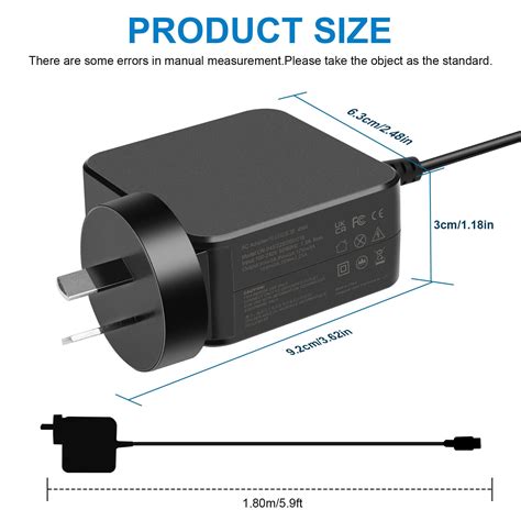 45w Usb C Type C Fast Charger Ac Adapter For Asus Chromebook C302 C302 C302ca Ebay