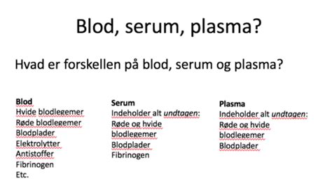 Blod Flashcards Quizlet