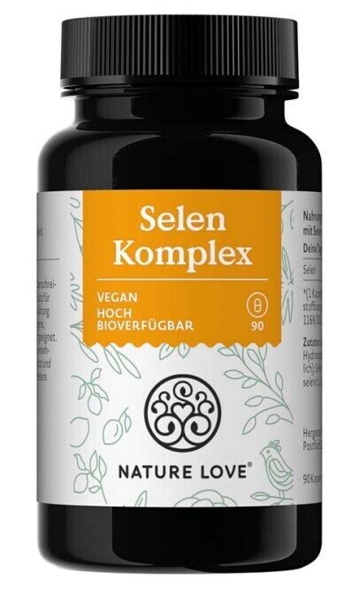 Nature Love Selen Komplex Kapseln 90 Stk Ab 4 89 Preisvergleich