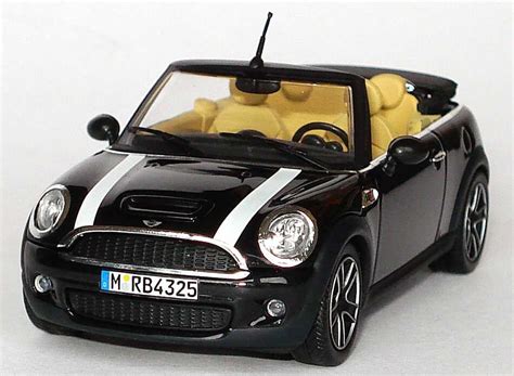 Mini Cooper S Cabrio R Midnightblack Werbemodell Minichamps