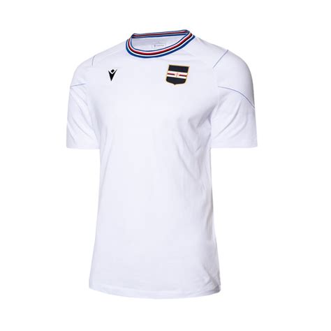 Jersey Macron UC Sampdoria Fanswear 2023 2024 White Fútbol Emotion