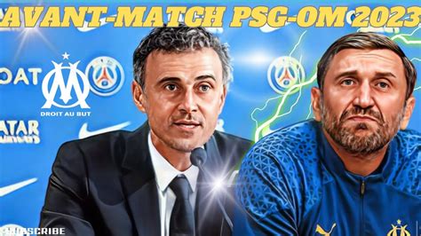 Om Psg Avant Match Om Venteom Mercatom Psg Classico