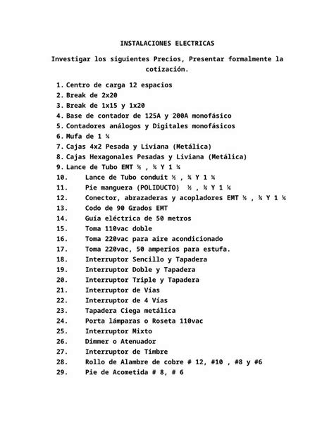 Docx Tarea Instalaciones Electricas Pdfslide Net