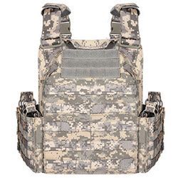 Quick Release Military Ballistic Armor 3kg 1000D Nylon NIJ IV Vest