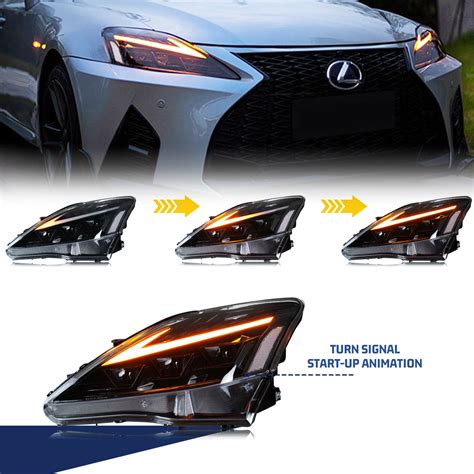 Inginuity Time Led Rgb Headlights For Lexus Is250 Is350 2006 2012 Anim Inginuity Time