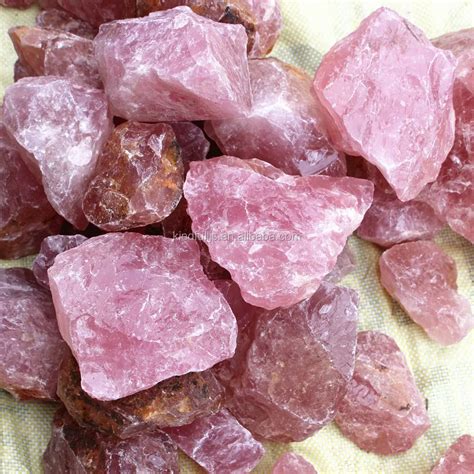 Venta Al Por Mayor Natural De Piedra De Cristal De Roca Cuarzo Rosa