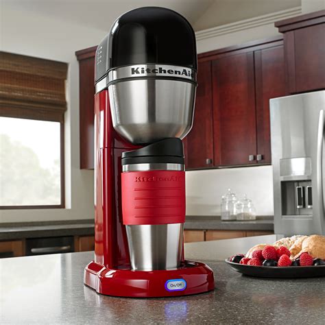 Kitchenaid Empire Single Serve Coffee Maker Red