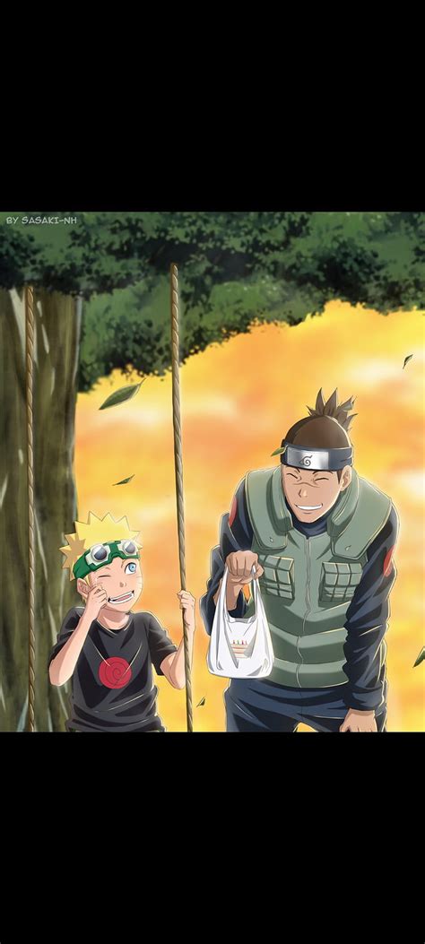 Naruto E Iruka Anime Iruka Sensei Fondo De Pantalla De Teléfono Hd