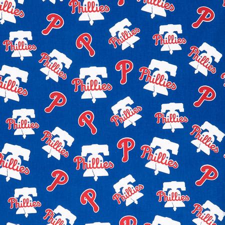 MLB - Philadelphia Phillies Blue Red Yardage