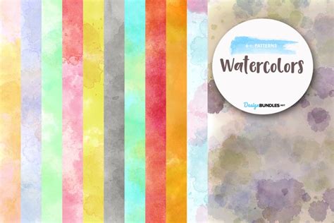 Watercolor Texture design graphics & illustration