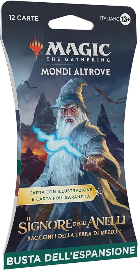 Busta Dellespansione Di Magic The Gathering Il Signore Degli Anelli