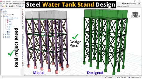 Design Of 9 Meters Water Tank In Protastructure YouTube