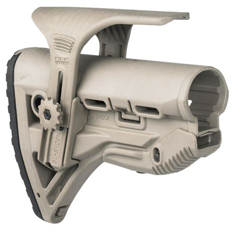 Ar M M Shock Absorbing Buttstock With Adjustable Cheek Rest Blinktac