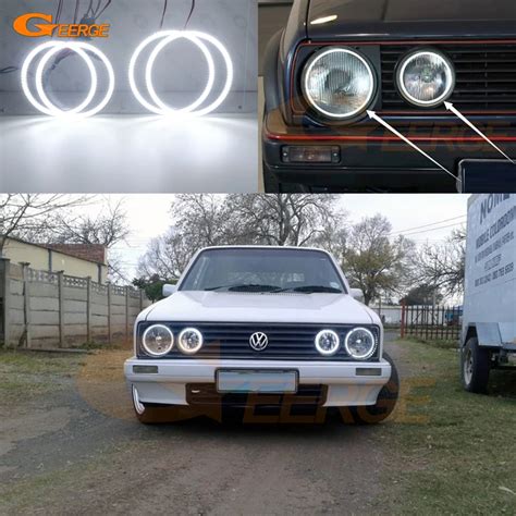 For Volkswagen Vw Golf Mk Mk Gti Twin Headlight Ultra Bright Pcs