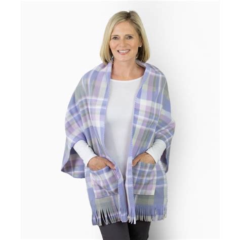 Fleece Shawl Healthy Living Direct