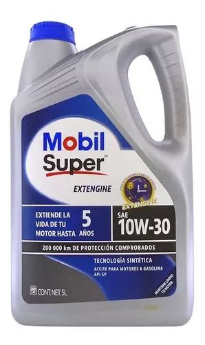 Aceite Mobil Super Extengine Sae W Lts