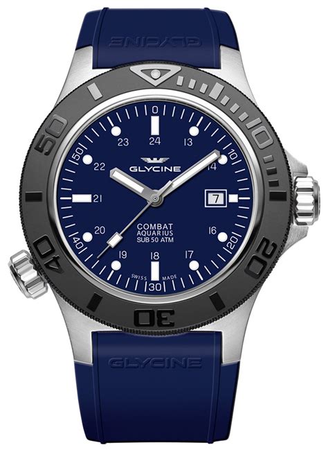 Glycine Gl Combat Sub Aquarius Zegarek Net