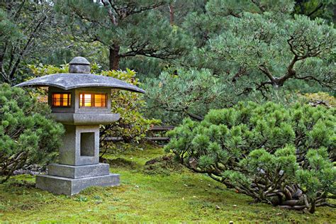 Stone Lantern at Japanese Garden Stock Photo by ©davidgn 3971048