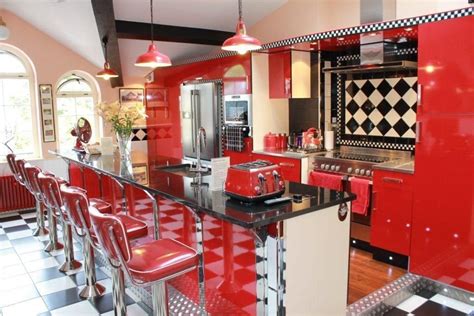 The Pitstop American Style Diner Diner Themed Kitchen Diner Style