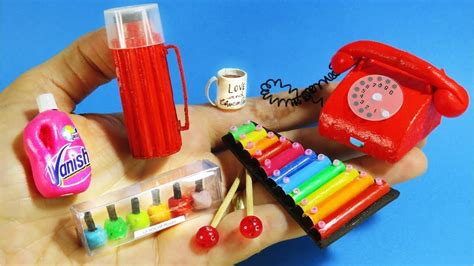 21 Diy Miniature Hacks And Crafts Easy Mini Foods Cardboard Dollhouse