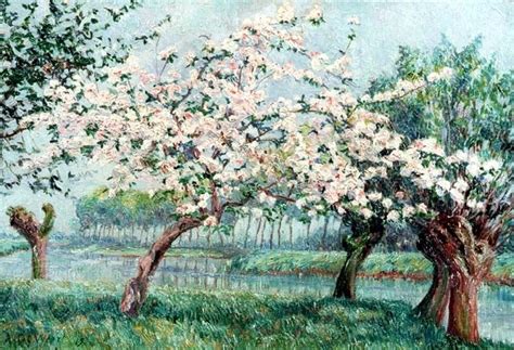 Apple Blossom Tree Painting