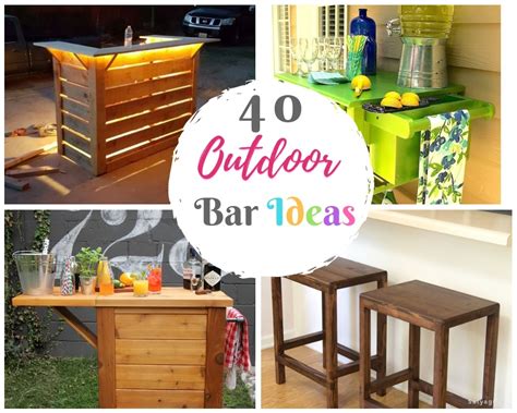 Diy Outdoor Patio Bar Table - Patio Furniture