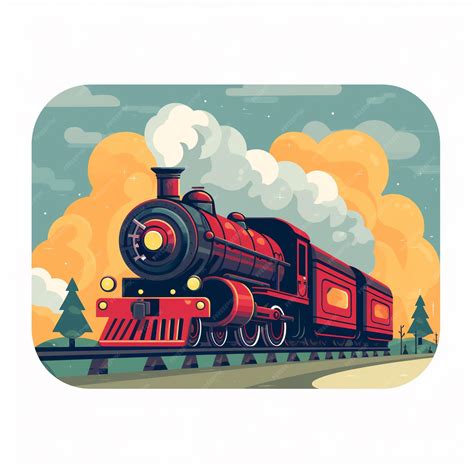 Premium Photo Old Train Clip Art