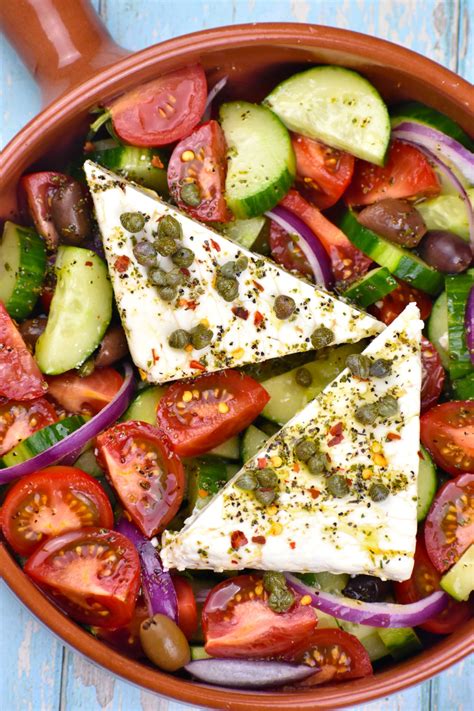 Greek Salad Horiatiki Gypsyplate