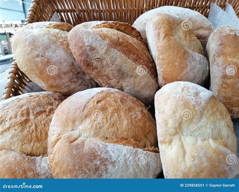 Baskets Of Freshly Baked Bread Stock Image Image Of Fresh Food