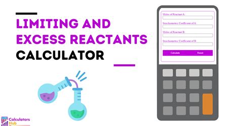 Limiting And Excess Reactants Calculator Online