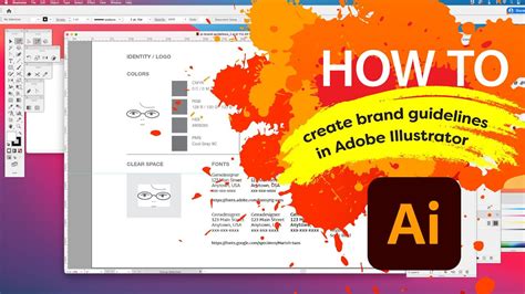 How To Create Brand Guidelines In Adobe® Illustrator® Brand