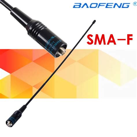 Nagoya Na 771 Dual Wide Band VHF UHF 144 430MHz Radio SMA F Female Soft