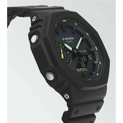 G Shock Classic Style GA 2100 1A3ER Neon Accent Horloge EAN