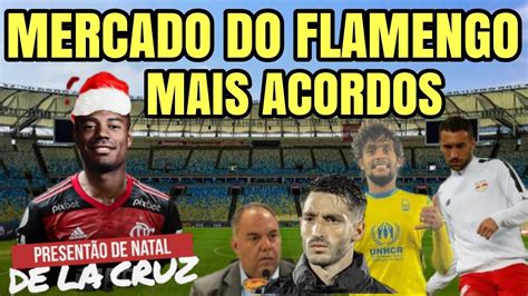 REVELADO DE LA CRUZ É O PRESENTE DE NATAL DO FLAMENGO NO MERCADO