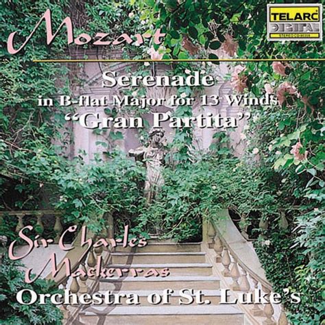 Mozart Serenade For Winds Gran Partita Mozart W A Amazon Es