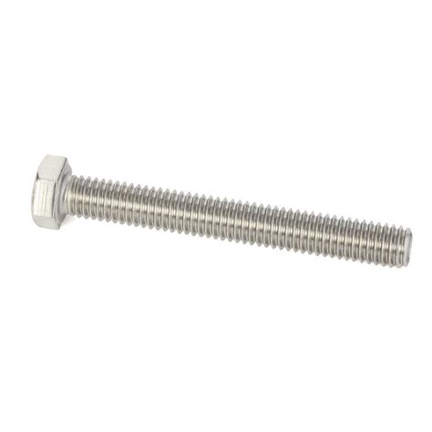 Getuscart X Hex Head Screw Bolt Fully Threaded Stainless