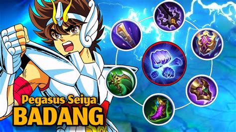 Pegasus Seiya Badang Build Badang Tersakit Mobile Legends