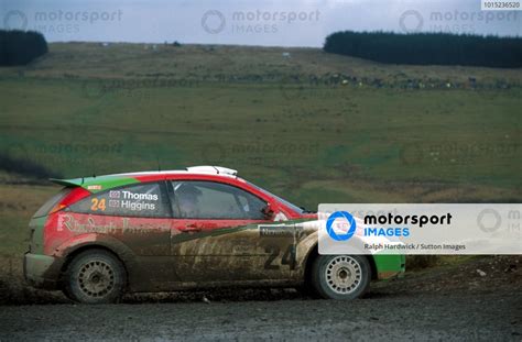 Mark Higgins GBR Ford Focus WRC Took Sixth And His First Ever World