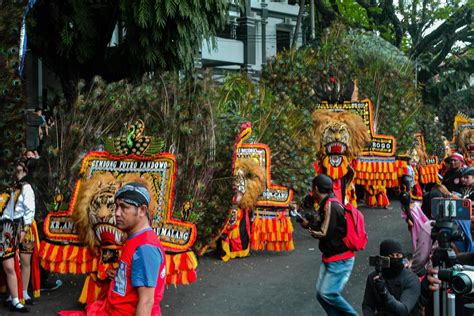 Malang City Hosts A Local Cultural Arts Festival Jaranan Malang Raya